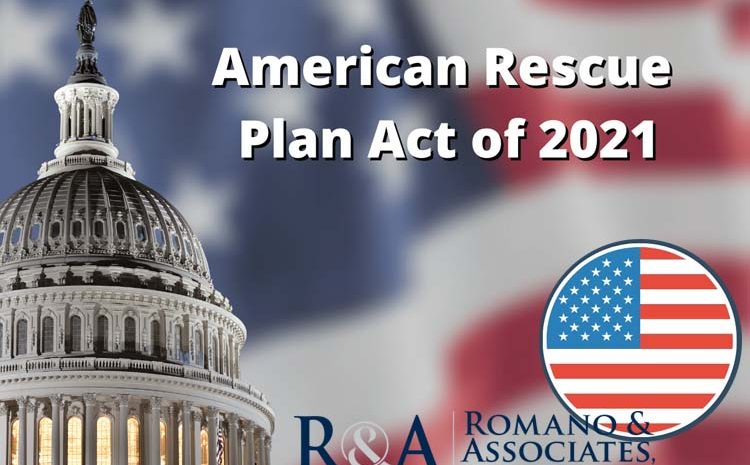 The American Rescue Plan Act provides sweeping relief measures for eligible families and businesses